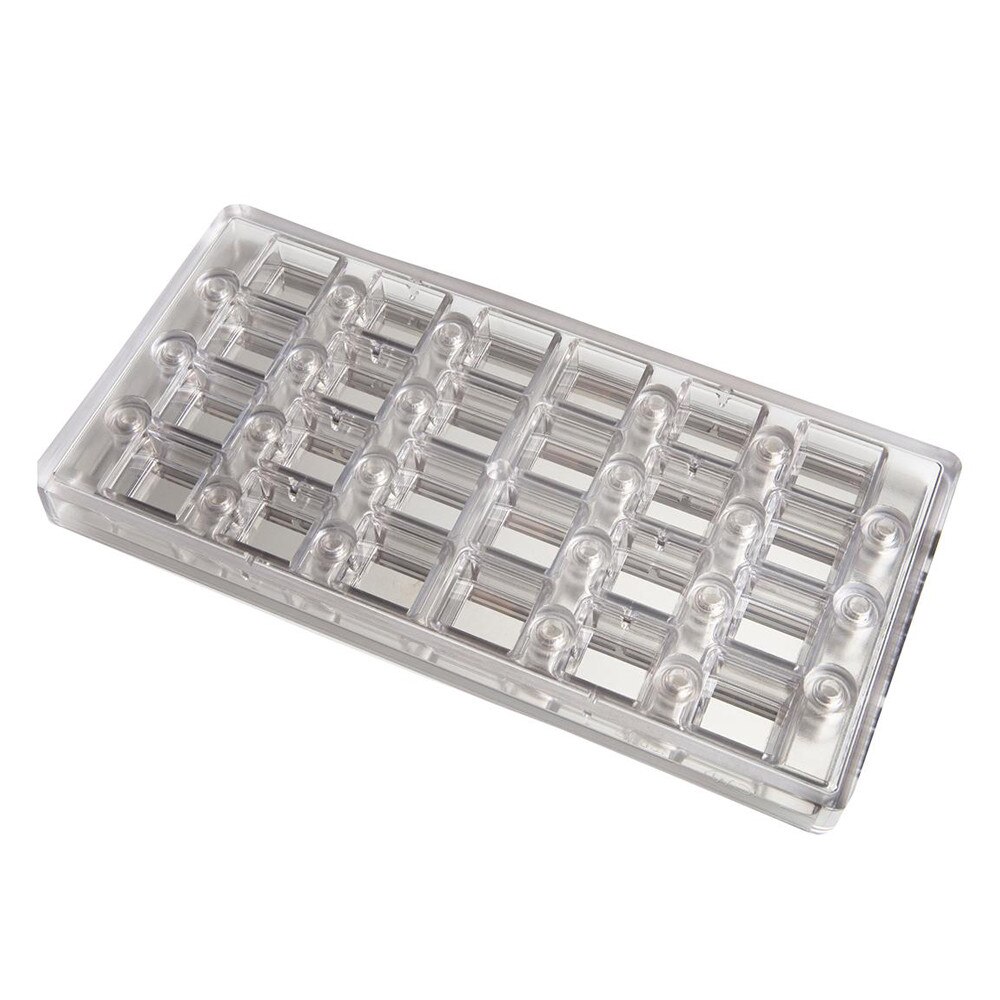 Chocolate World Mould Magnetic Square